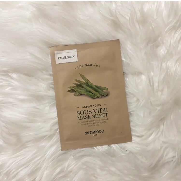 スーヴィッド マスクシート アスパラガス/SKINFOOD/シートマスク・パックを使ったクチコミ(1枚目)
