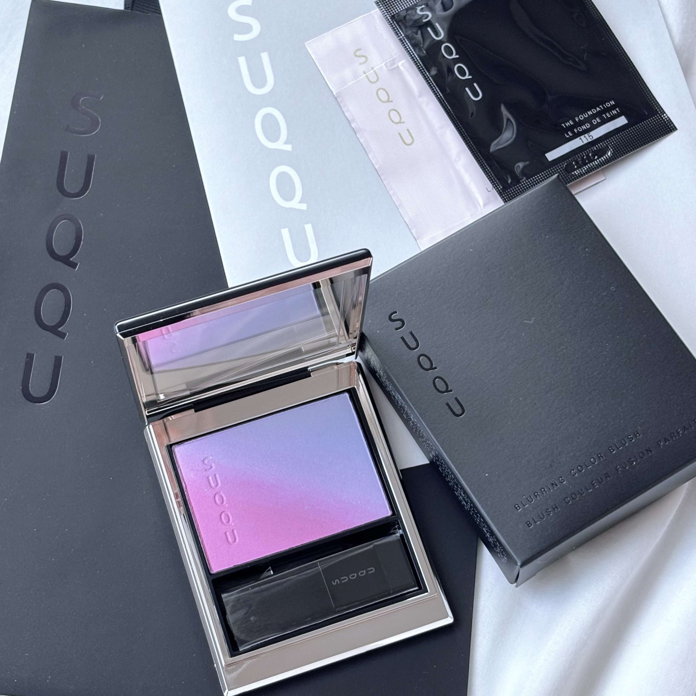 ブラーリング カラー ブラッシュ/SUQQU/パウダーチークを使ったクチコミ（2枚目）