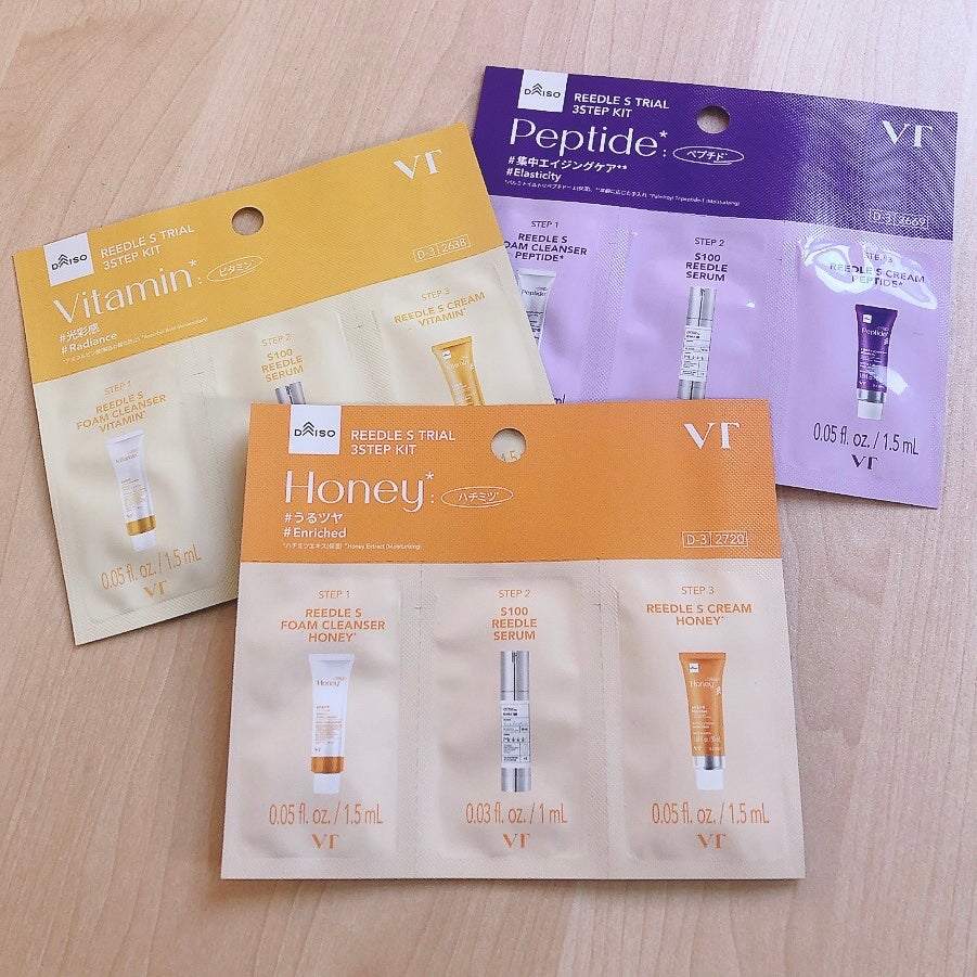 VTリードルSトライアル3ステップキッド/DAISO/その他スキンケアを使ったクチコミ(1枚目)