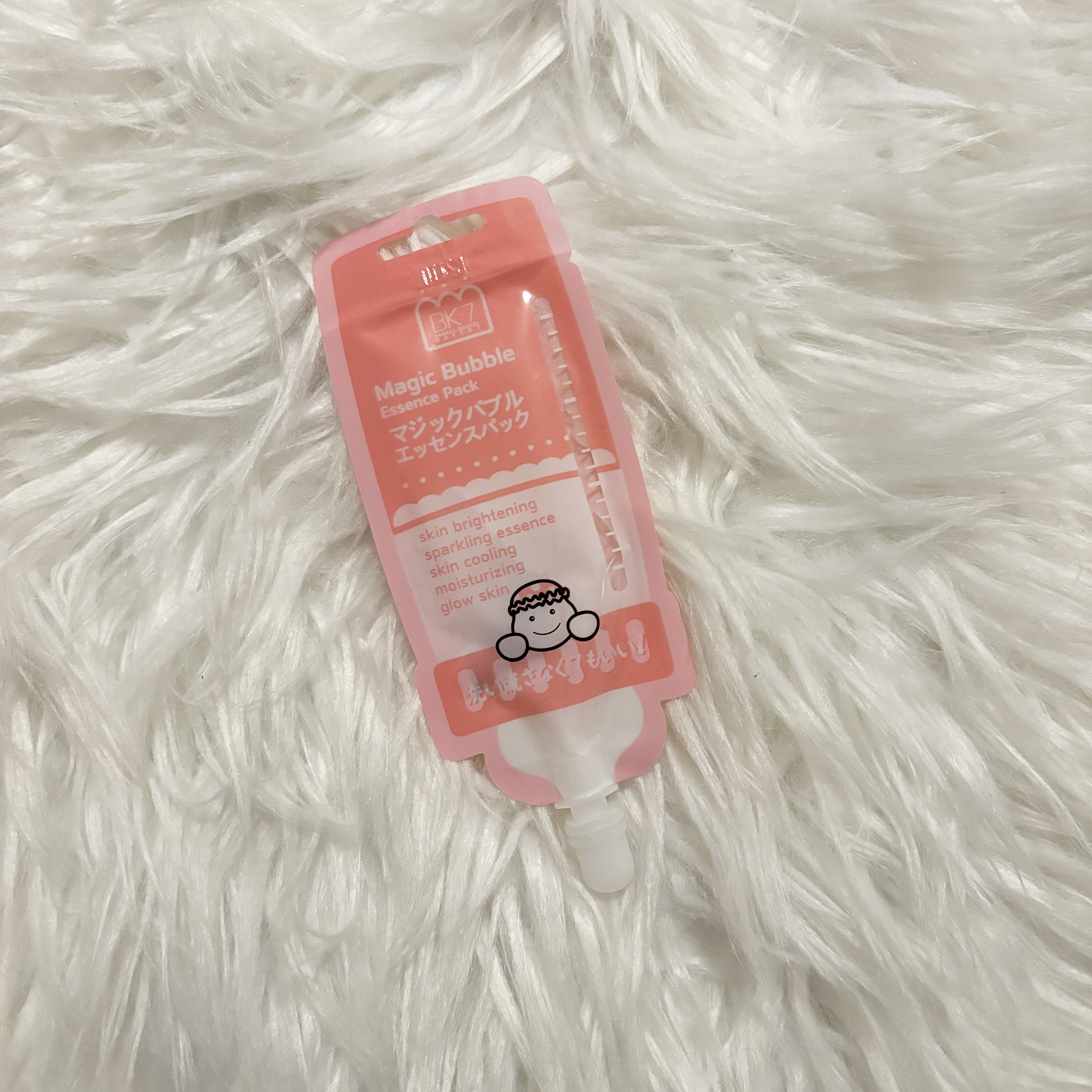 🍼 BAKER7（ベーカーセブン）：マジックバブルエッセンスパックMINI（ピンク）

Point
☑︎ 主に美白（ブライトニング）と保湿ケアに特化
☑︎しっとりもちもちとした肌に導く

#乾燥シーズンの肌管理 