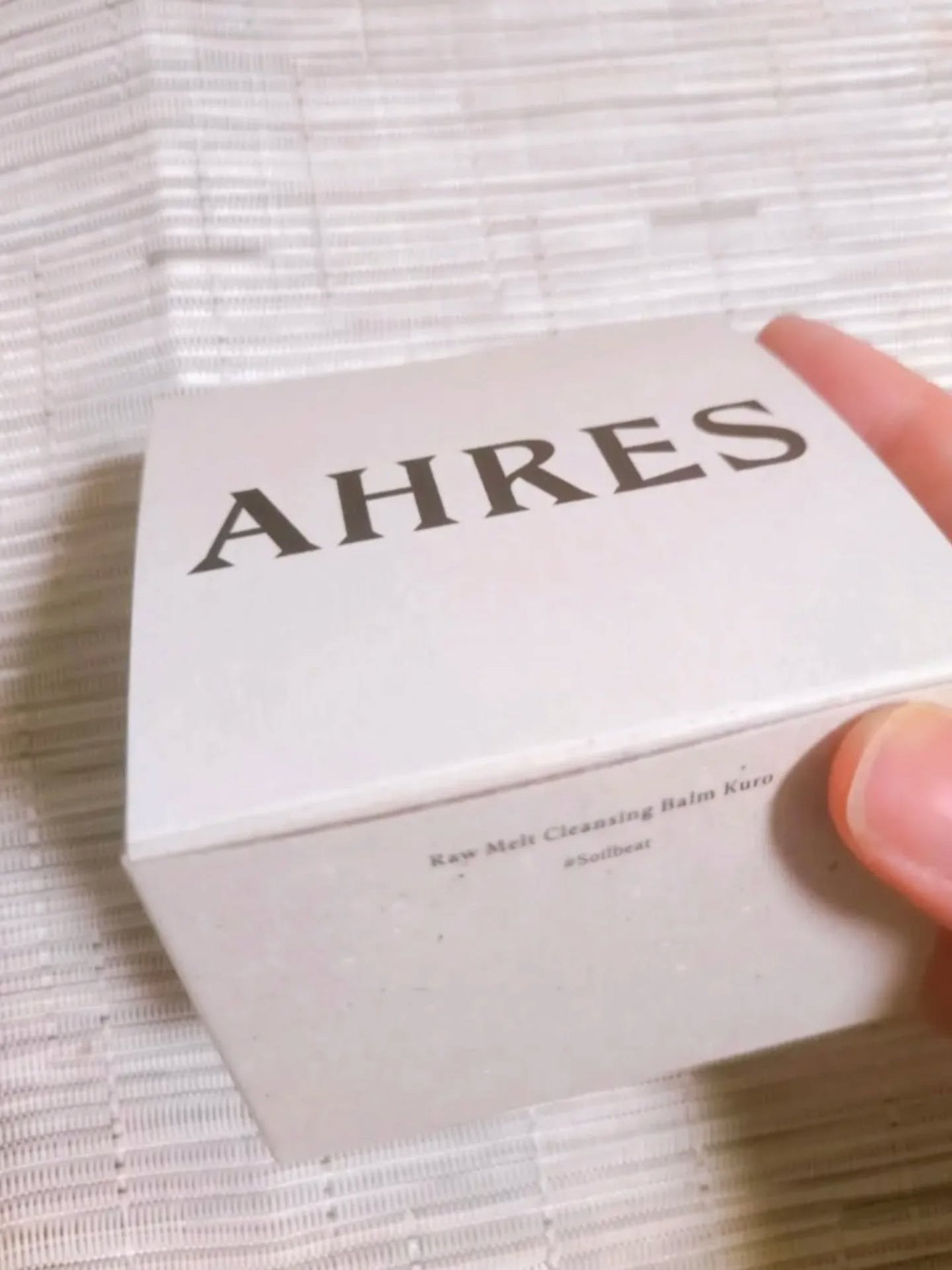 ローメルト クレンジングバーム クロ/アーレス/クレンジングバームを使ったクチコミ(3枚目)