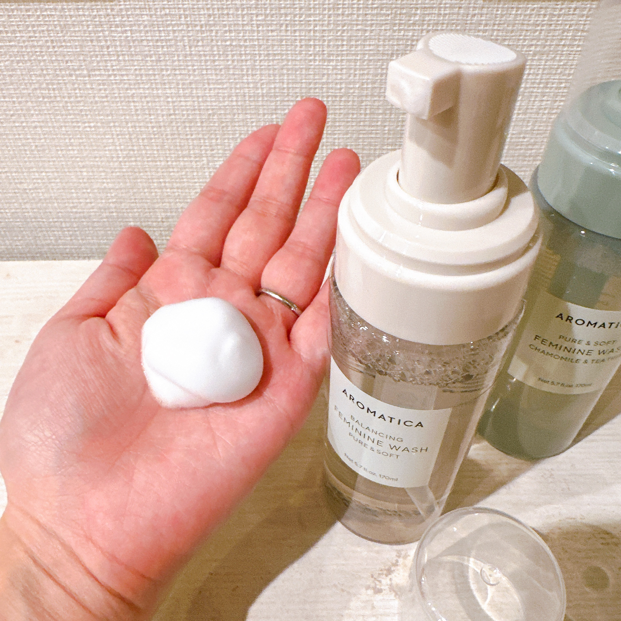 ピュア＆ソフトフェミニンウォッシュ /AROMATICA/デリケートゾーンケアを使ったクチコミ（3枚目）