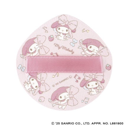 2025/12/1発売 貝印 ファンデーションが染みこみにくいパフ(クッションファンデ用) マイメロディ