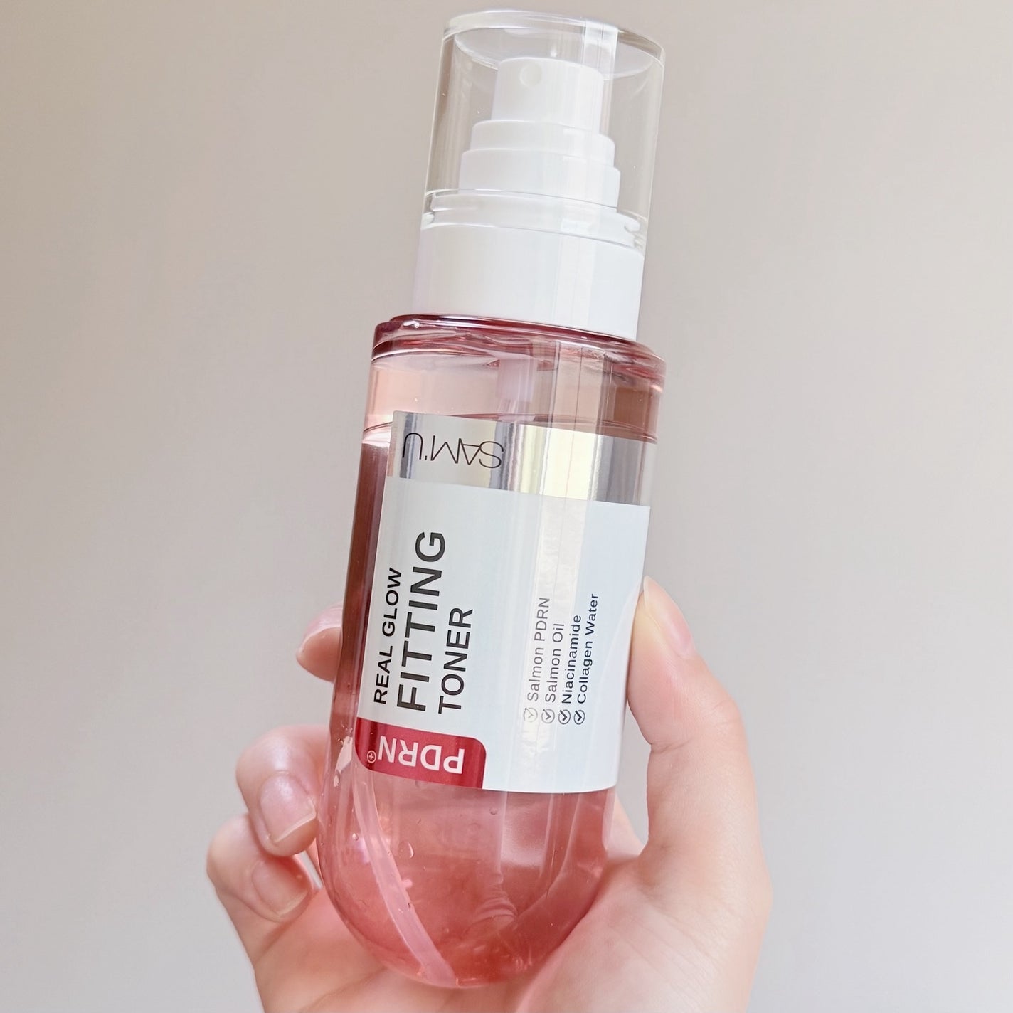 PDRNリアルグロウフィッティングトナー/SAM'U/ミスト状化粧水を使ったクチコミ(2枚目)