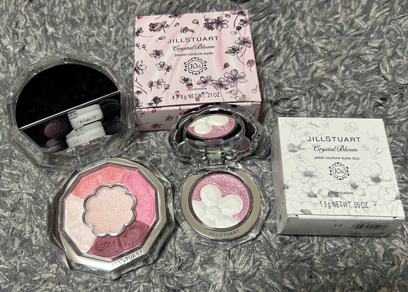 ジルスチュアート クリスタルブルーム ブルームクチュール アイズ/JILL STUART/アイシャドウパレットを使ったクチコミ(8枚目)