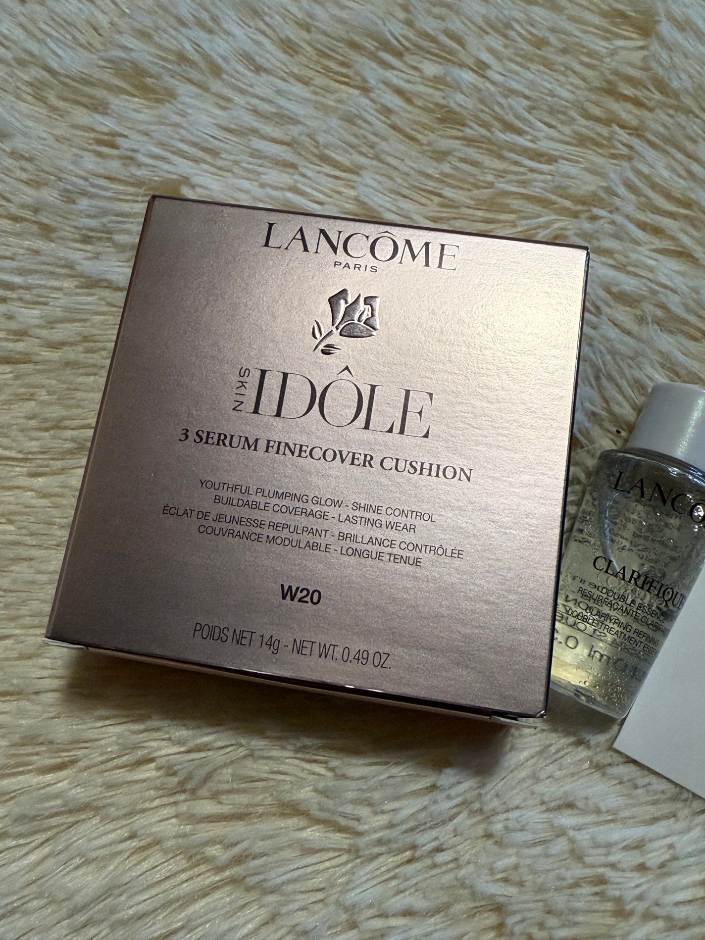 イドル スキン セラム ファインカバー クッション /LANCOME/クッションファンデーションを使ったクチコミ(2枚目)