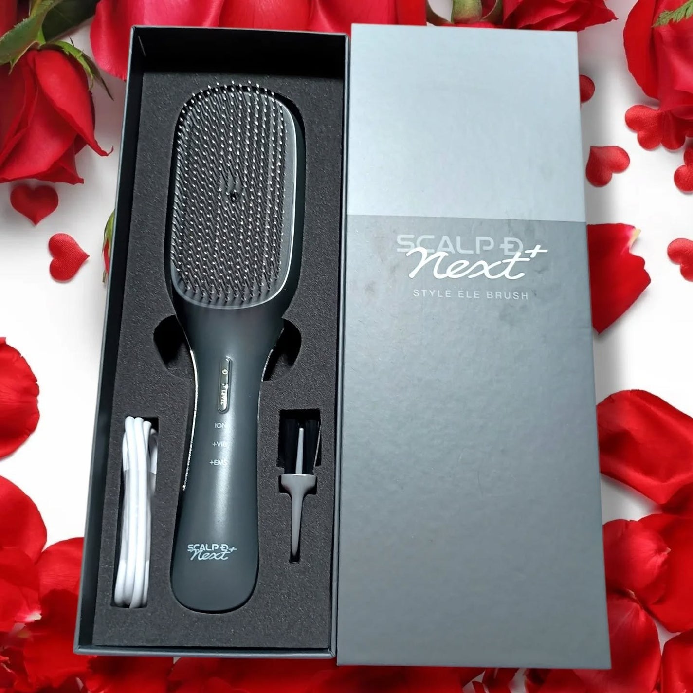 スカルプD ネクストプラス スタイルエレブラシ/アンファー(スカルプD)/ヘッドマッサージャーを使ったクチコミ(4枚目)