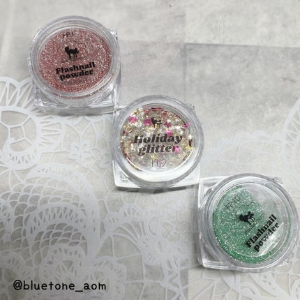 フラッシュパウダー/WSPT JAPAN/ネイル用品を使ったクチコミ(9枚目)