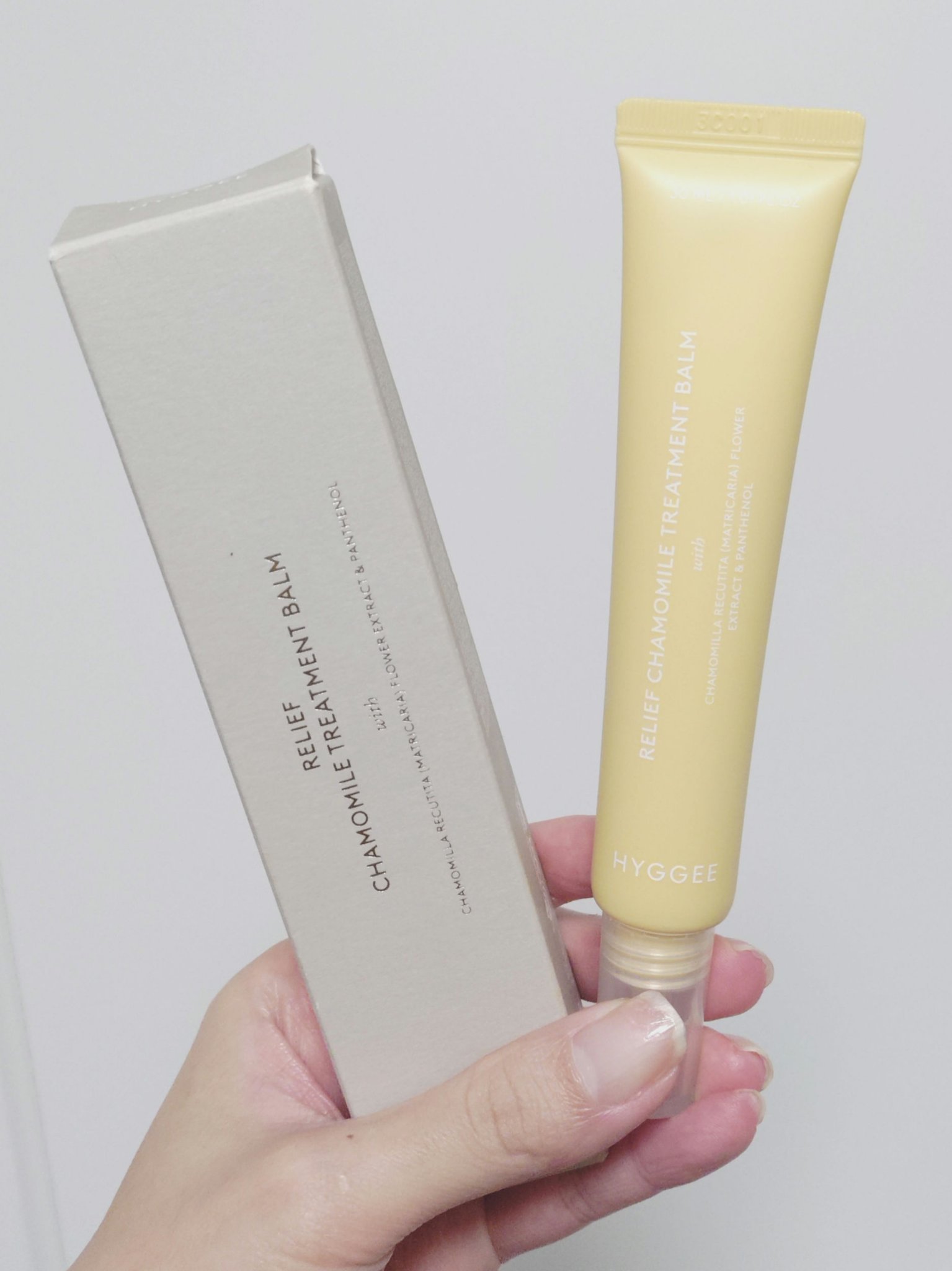 リリーフカモミールトリートメントバーム/HYGGEE/フェイスバームを使ったクチコミ（1枚目）