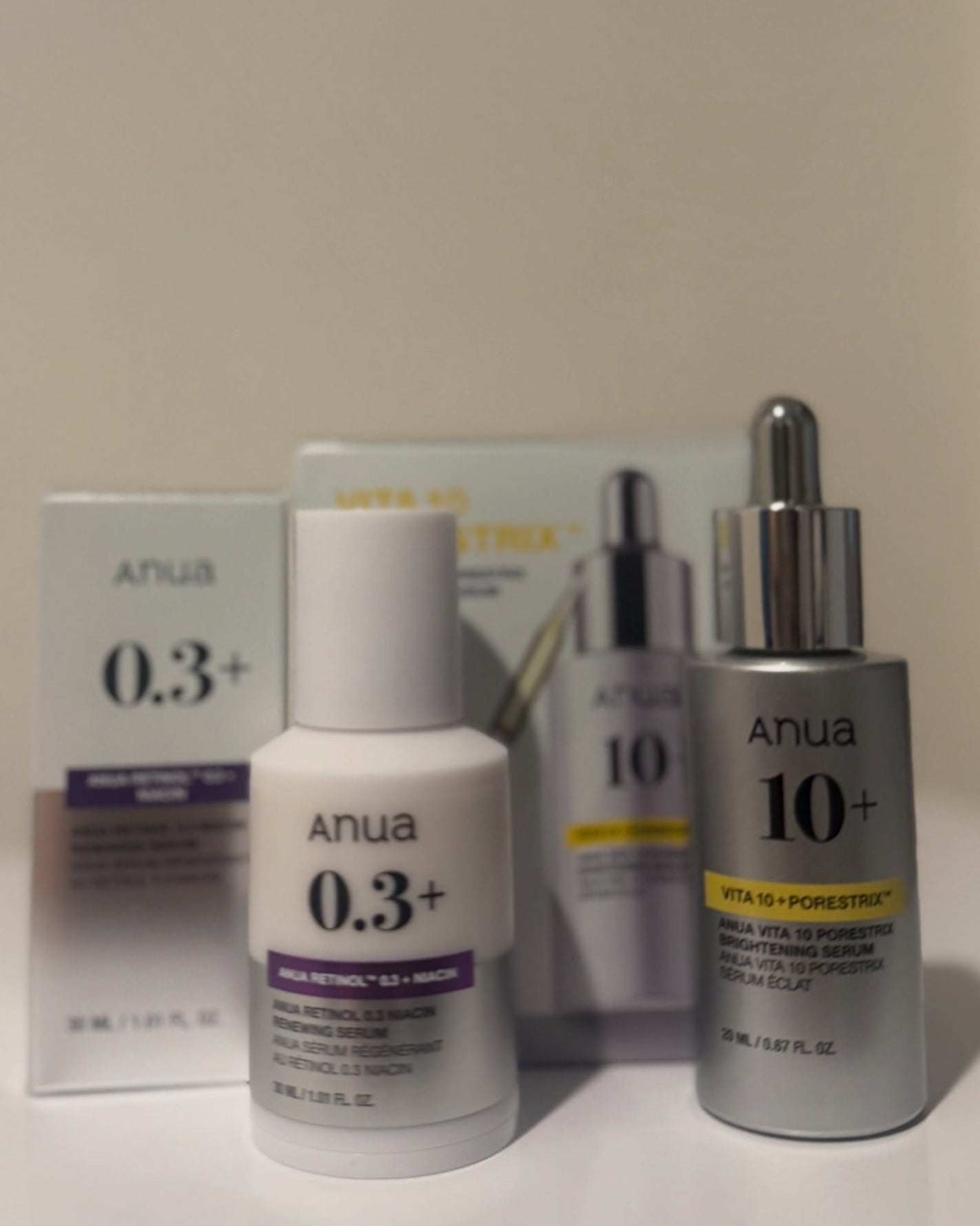 レチノール0.3 ナイアシンリニューイングセラム/Anua/美容液を使ったクチコミ(4枚目)