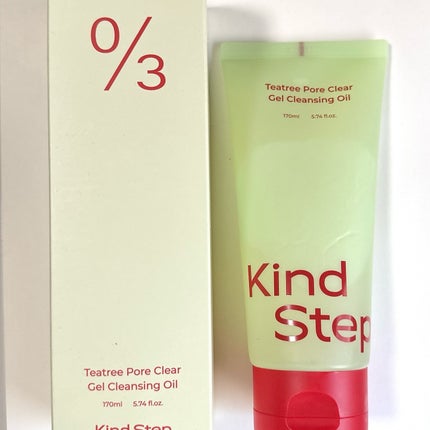 ティーツリージェルクレンジングオイル/KindStep/クレンジングジェルを使ったクチコミ(7枚目)