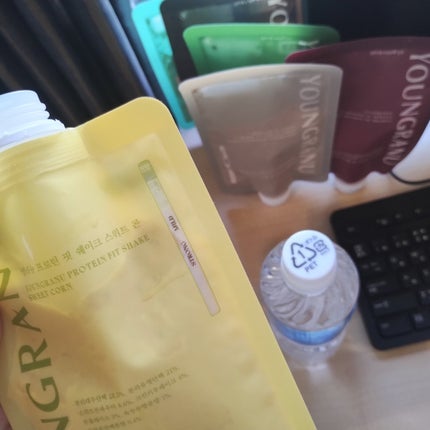 ヨンラニュープロテインフィットシェイク/YOUNGRANU/その他プロテインを使ったクチコミ(5枚目)