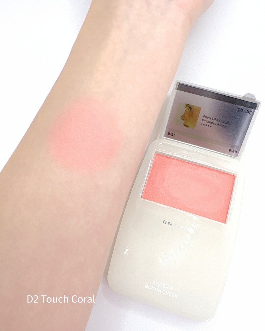 スライドアップドウチーク/ENTROPY/ジェル・クリームチークを使ったクチコミ(4枚目)