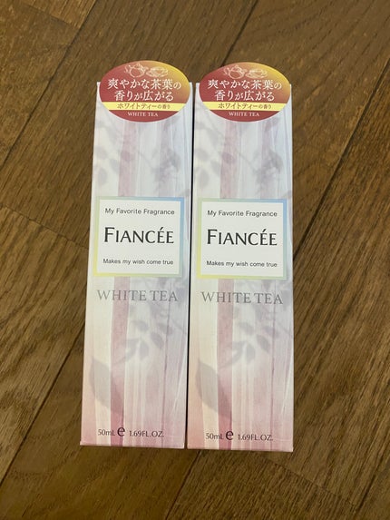 ボディミスト ホワイトティーの香り/フィアンセ/香水を使ったクチコミ(1枚目)