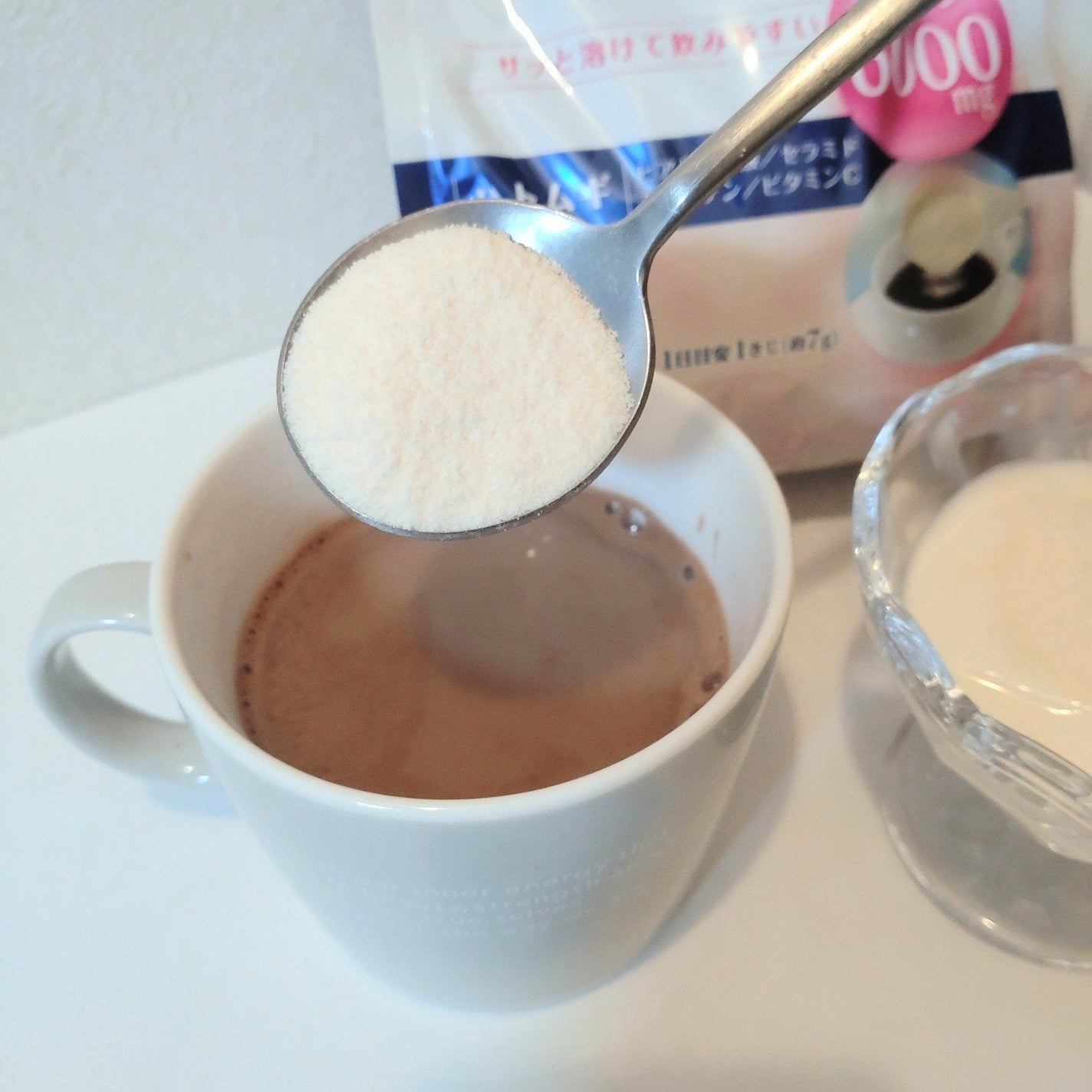 ミネルヴァ コラーゲンパウダー/ミネルヴァ/美容サプリメントを使ったクチコミ(2枚目)