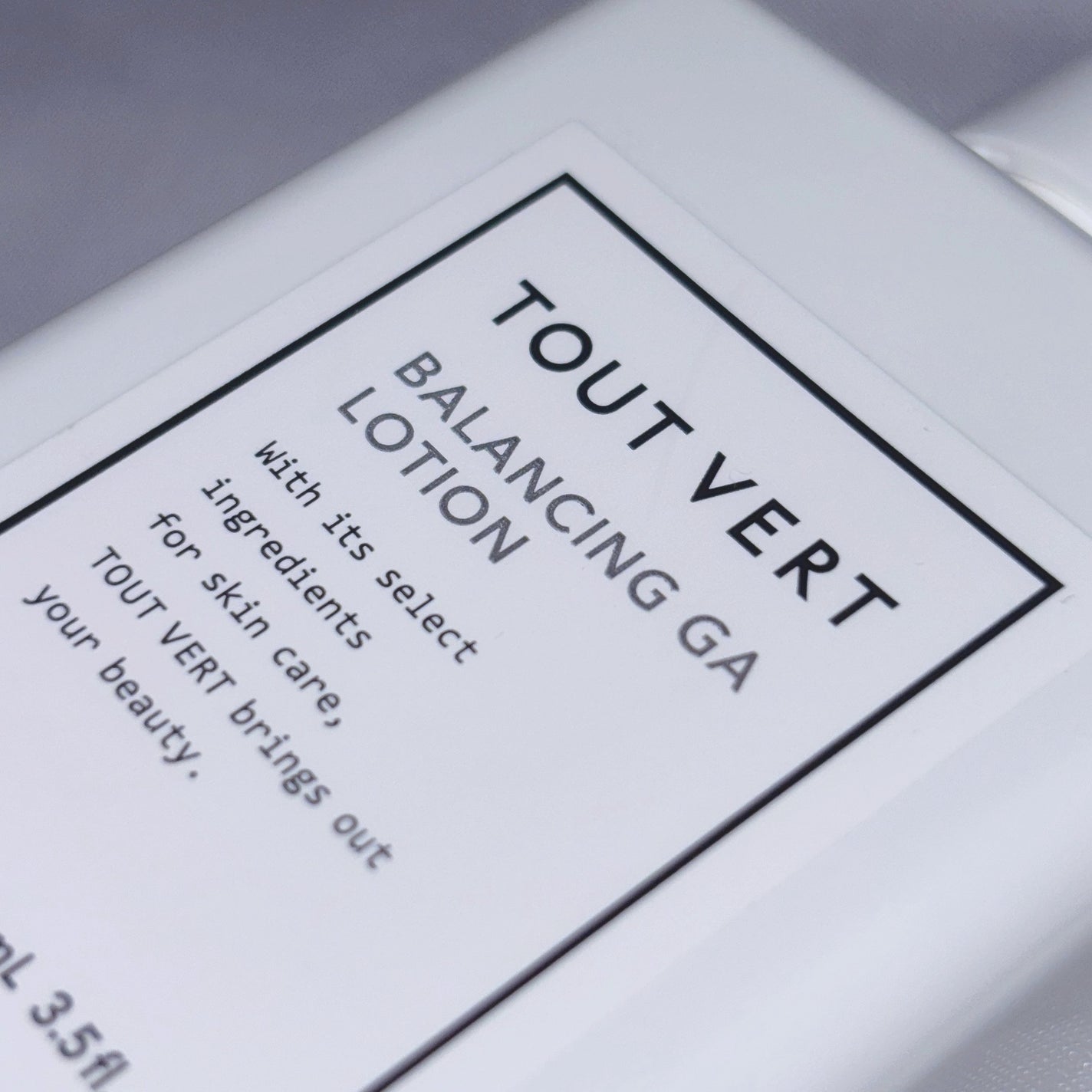 バランシングGAローション/TOUT VERT/化粧水を使ったクチコミ(4枚目)