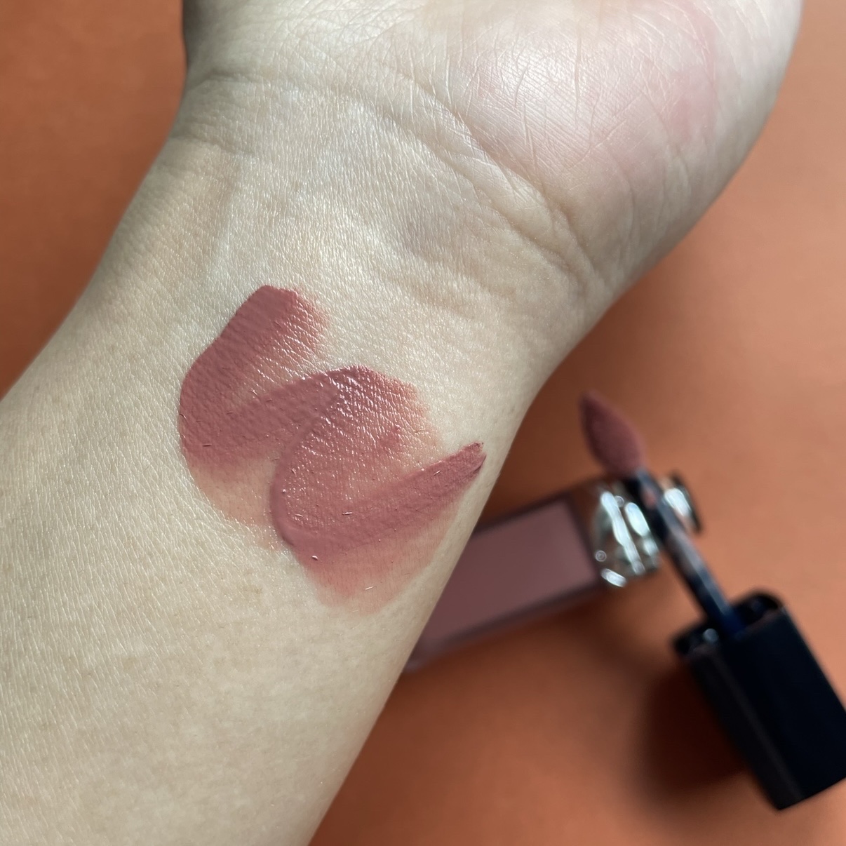 ルージュ ディオール フォーエヴァー リキッド/Dior/口紅を使ったクチコミ（2枚目）