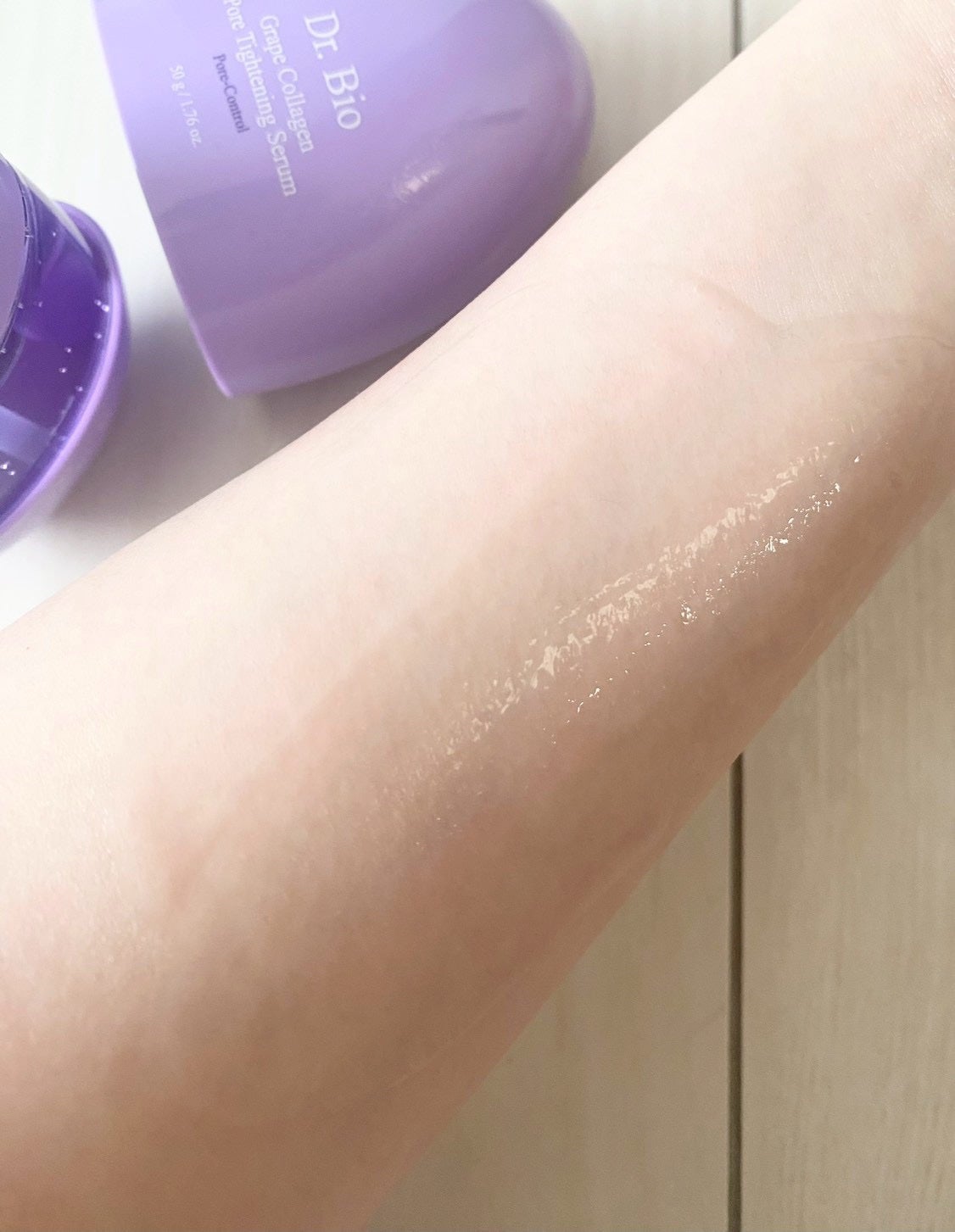グレープコラーゲン毛穴タイトニングセラム/Dr.Bio/美容液を使ったクチコミ(5枚目)