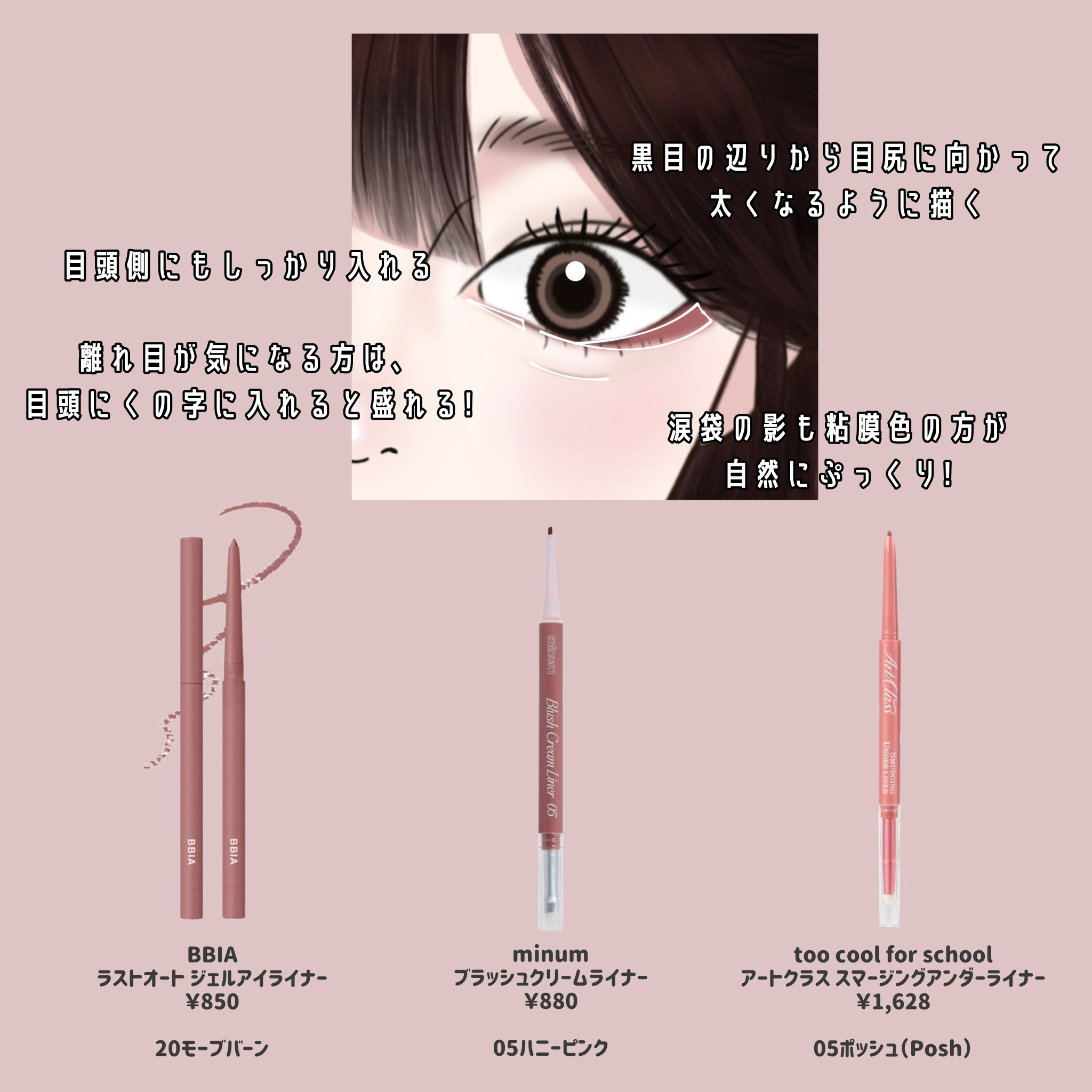 ラストオート ジェルアイライナー/BBIA/ジェルアイライナーを使ったクチコミ（2枚目）