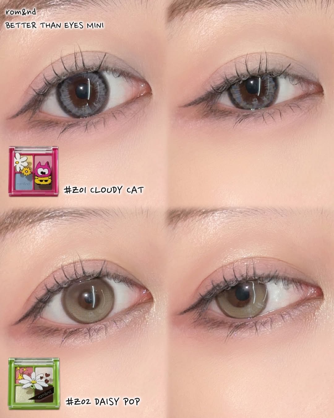 ベターザンパレット/rom&nd/アイシャドウパレットを使ったクチコミ（3枚目）