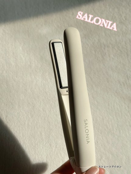 サロニア コードレス ストレートヘアアイロン/SALONIA/ストレートアイロンを使ったクチコミ(1枚目)