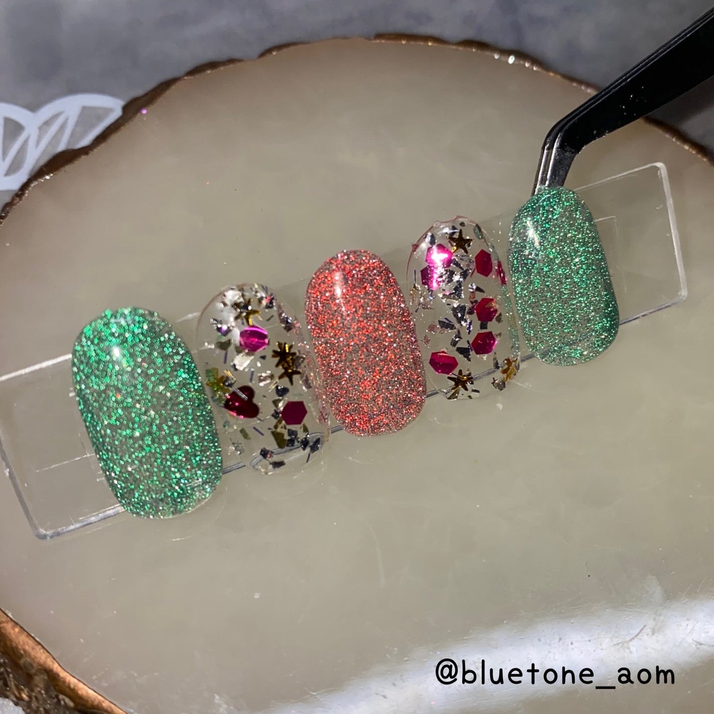 フラッシュパウダー/WSPT JAPAN/ネイル用品を使ったクチコミ(7枚目)