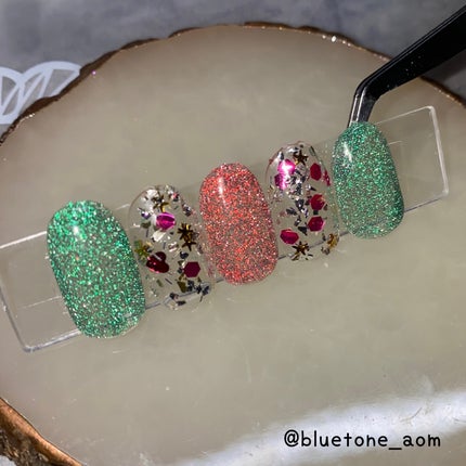 フラッシュパウダー/WSPT JAPAN/ネイル用品を使ったクチコミ(7枚目)