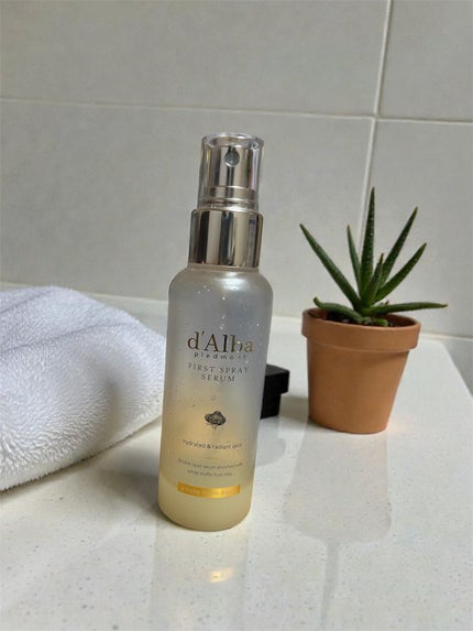 ダルバ ホワイトトリュフファーストスプレーセラム/ダルバ/ミスト状化粧水を使ったクチコミ(2枚目)