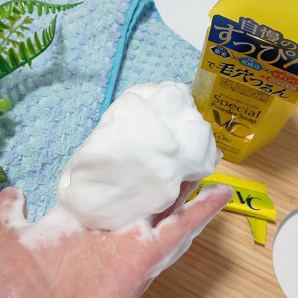 スペシャルパウダーソープVC/Cure/洗顔パウダーを使ったクチコミ(4枚目)