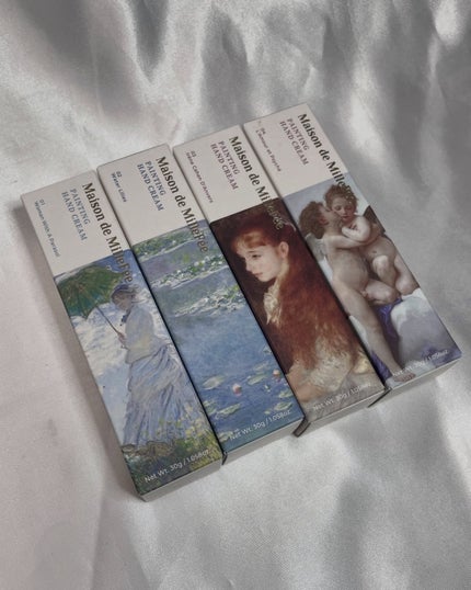 絵画ハンドクリーム/MilleFée/ハンドクリームを使ったクチコミ(5枚目)