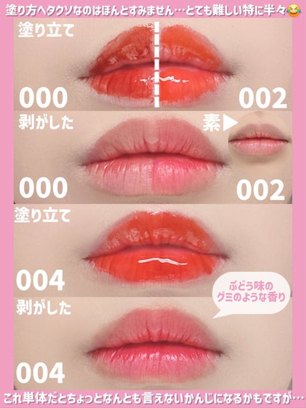 リップティーク/oiad/口紅を使ったクチコミ(9枚目)