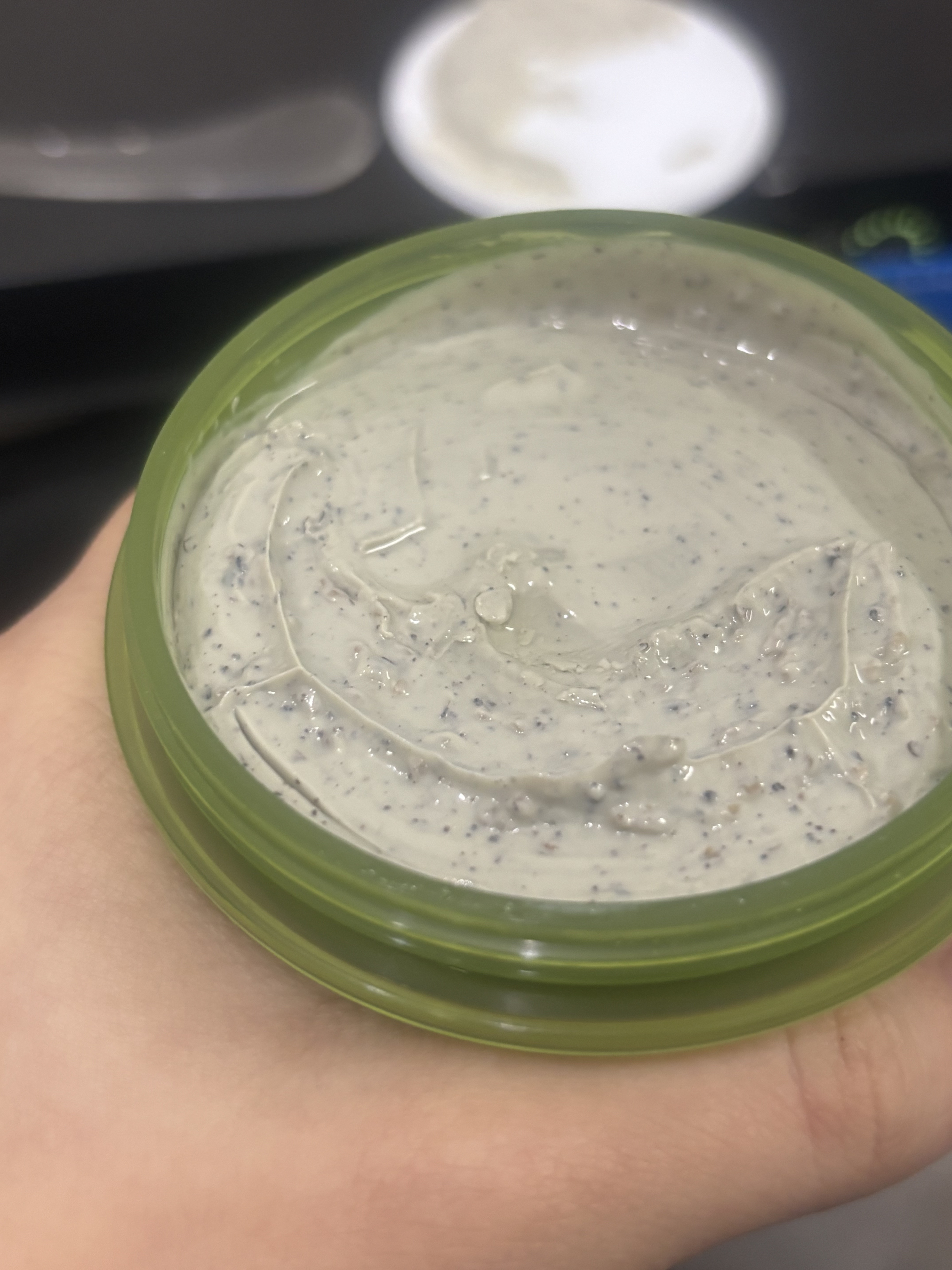 緑豆毛穴クレイパック/beplain/洗い流すパック・マスクを使ったクチコミ（3枚目）