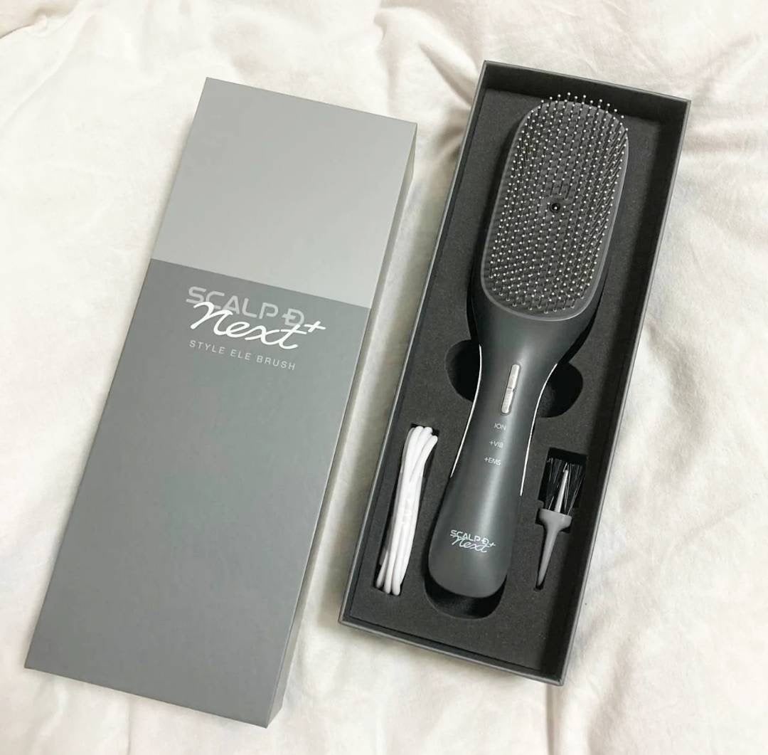スカルプD ネクストプラス スタイルエレブラシ/アンファー(スカルプD)/ヘッドマッサージャーを使ったクチコミ(5枚目)