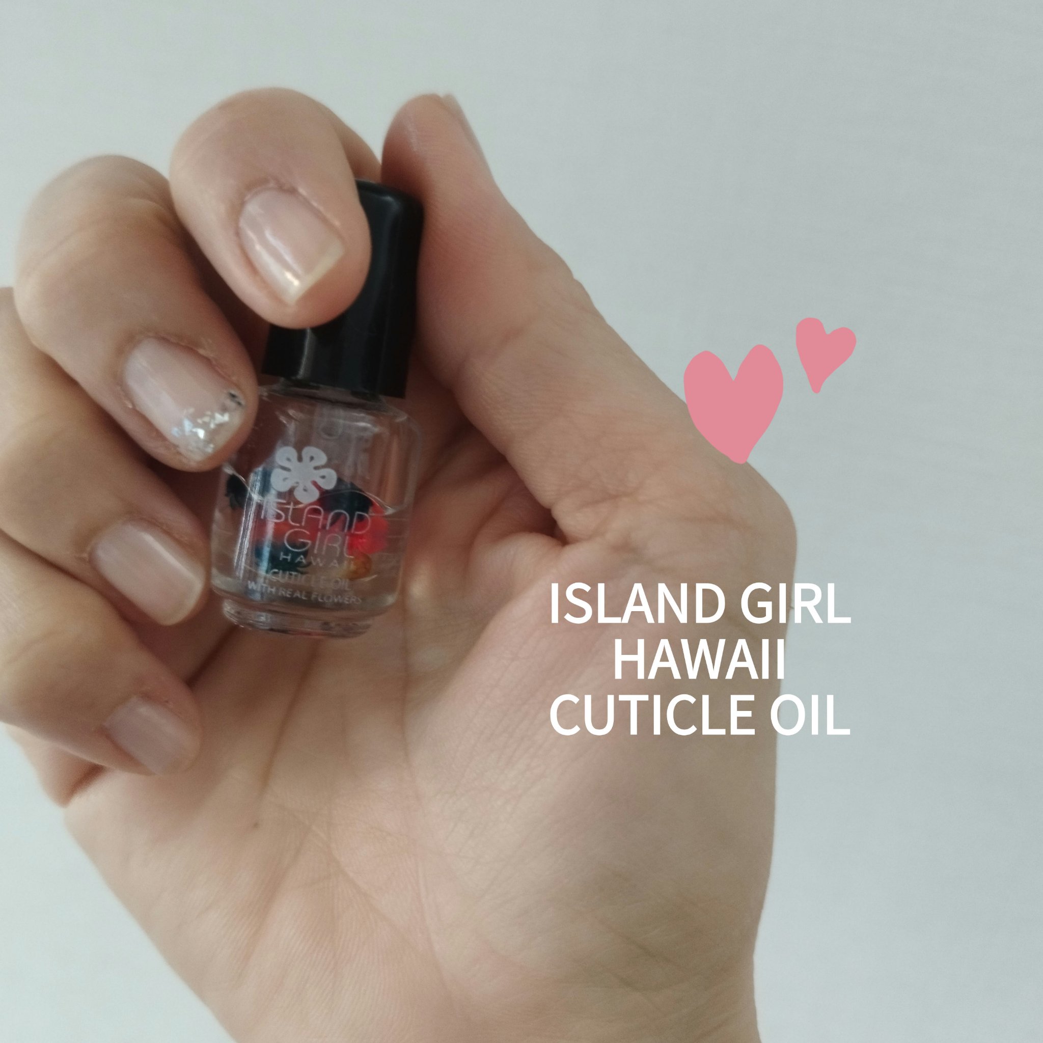 CUTICLE OIL with REAL FLOWERS/アイランドガール /ネイルオイル・トリートメントを使ったクチコミ（1枚目）