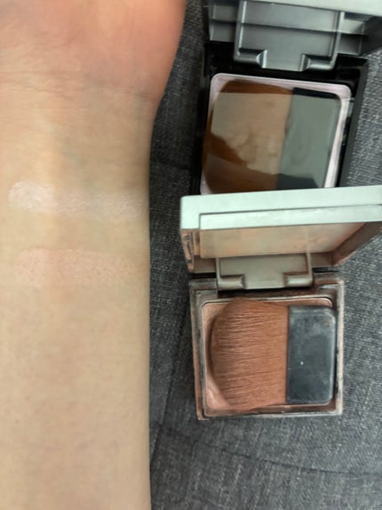 &be ルミナイジングパウダー ラベンダー/&be/パウダーハイライトを使ったクチコミ(2枚目)