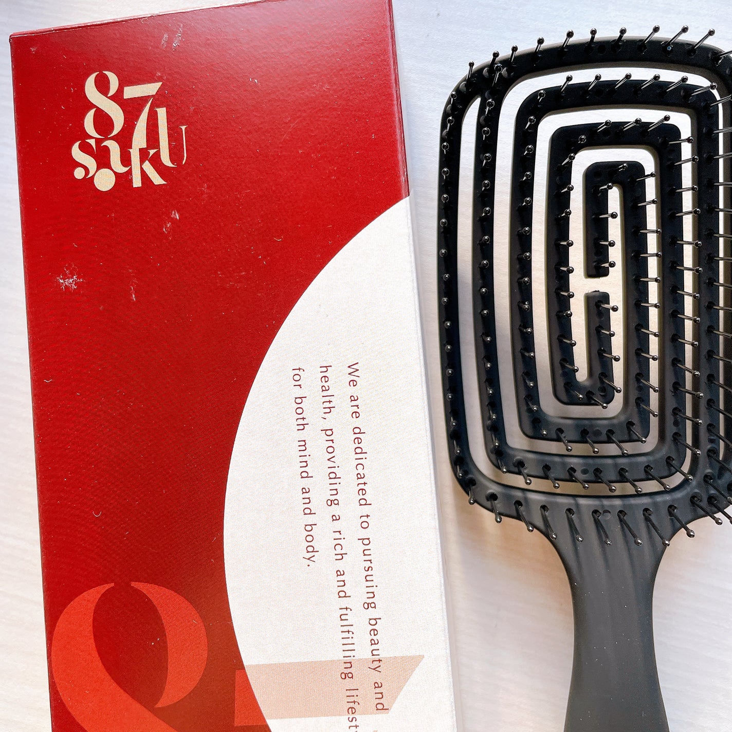 87saku ハナサク 速乾ブラシ/87saku/ヘアブラシを使ったクチコミ(1枚目)