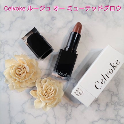 セルヴォーク ルージュ オー ミューテッドグロウ/Celvoke/口紅を使ったクチコミ(1枚目)