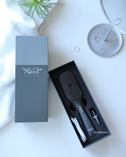 スカルプD ネクストプラス スタイルエレブラシ/アンファー(スカルプD)/ヘッドマッサージャーを使ったクチコミ(6枚目)