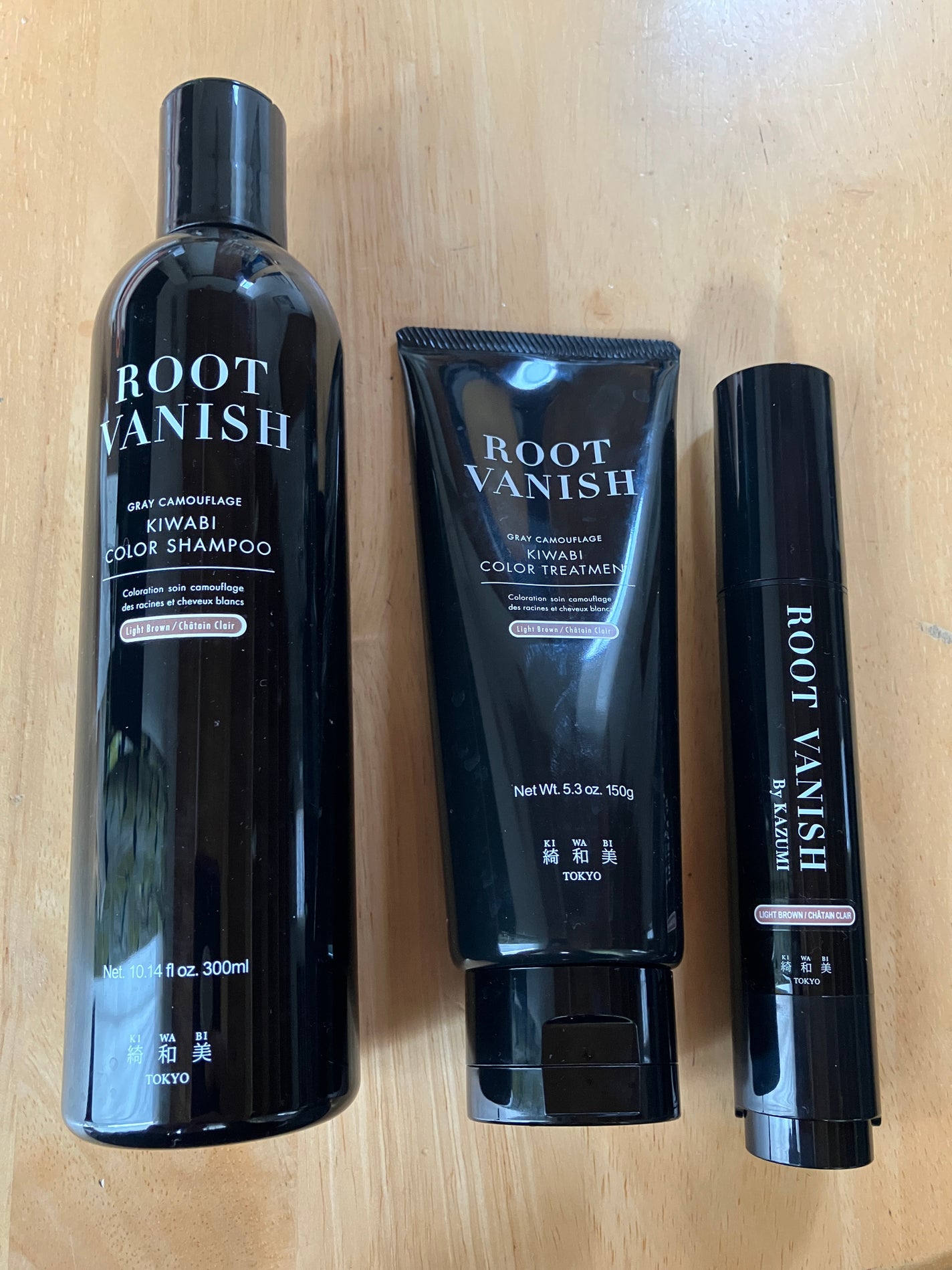 ROOT VANISH 白髪染めカラーシャンプー/ トリートメント/綺和美/市販シャンプーを使ったクチコミ(1枚目)