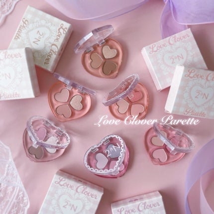 ラブクローバーパレット/2aN/アイシャドウパレットを使ったクチコミ(1枚目)