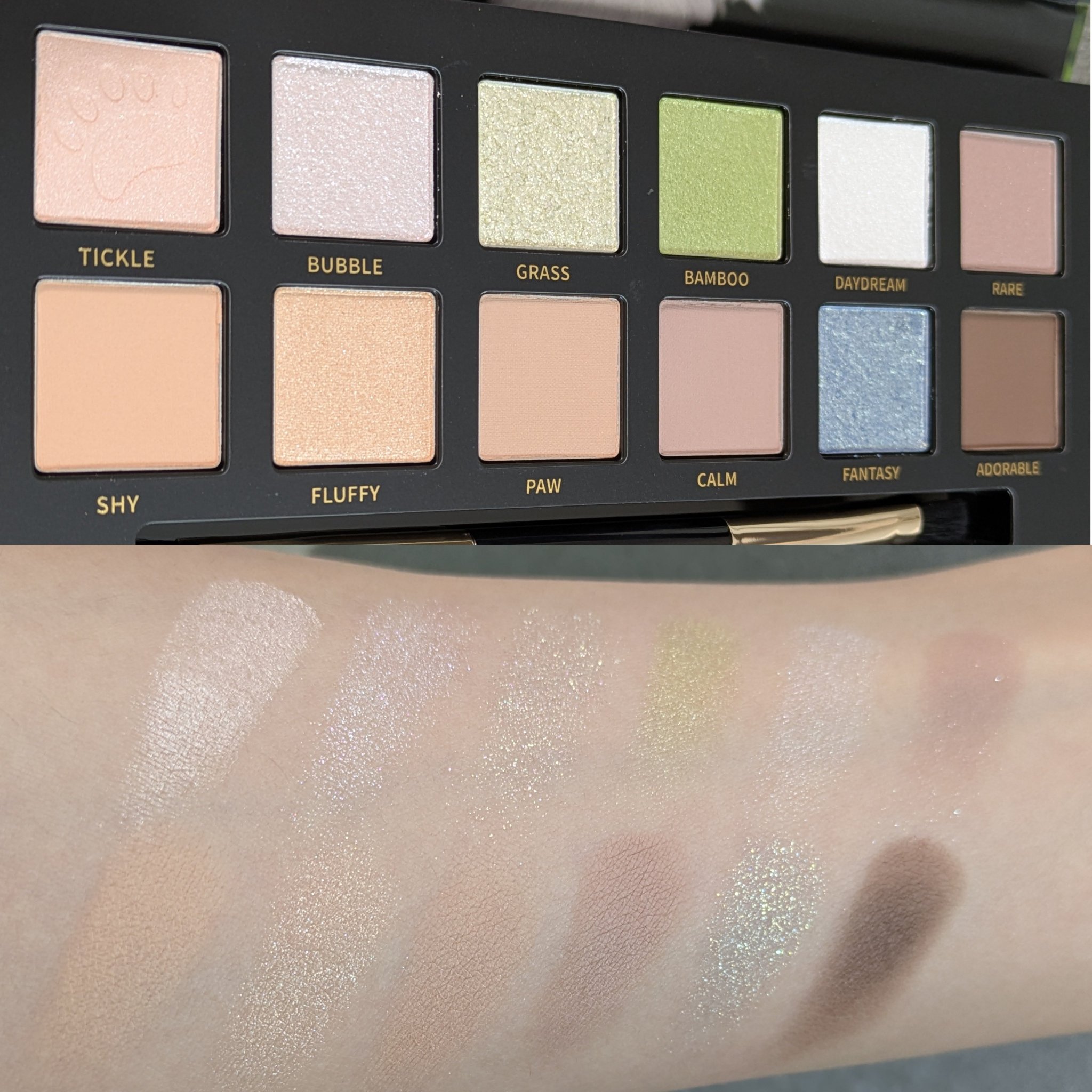 エクスプローラ12色 動物アイシャドウパレット/PERFECT DIARY/アイシャドウパレットを使ったクチコミ（3枚目）