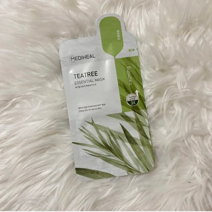 ティーツリー エッセンシャルマスクカーミングモイスチャー/MEDIHEAL/シートマスク・パックを使ったクチコミ(1枚目)
