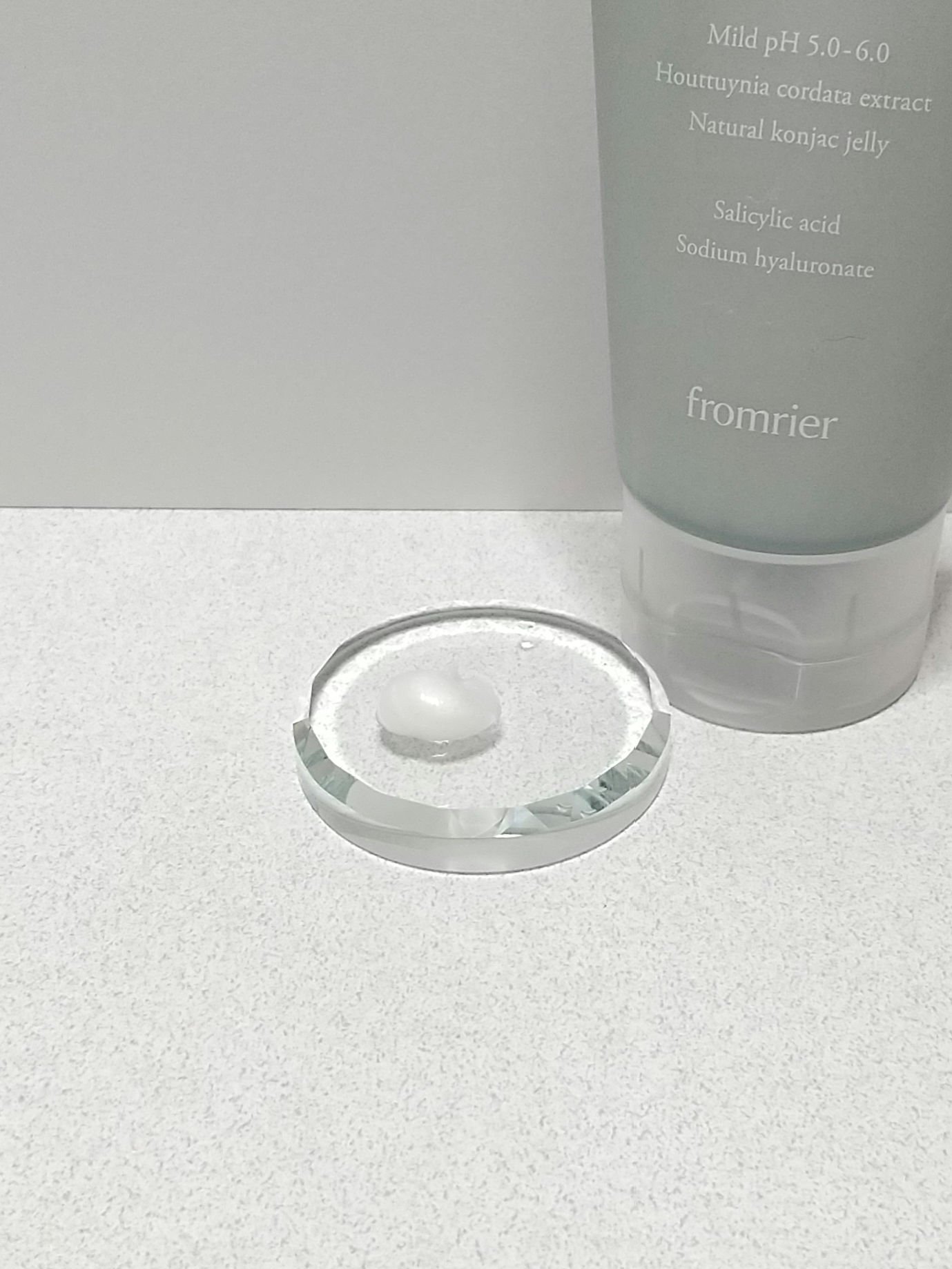 ドクダミコンニャク弱酸性クレンザー/fromrier/洗顔フォームを使ったクチコミ（2枚目）