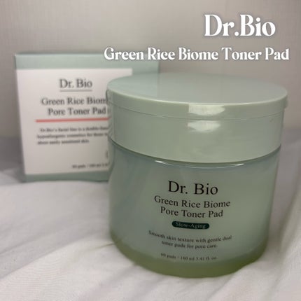 緑米バイオーム™トーンアップ毛穴トナーパッド/Dr.Bio/トナーパッドを使ったクチコミ(1枚目)