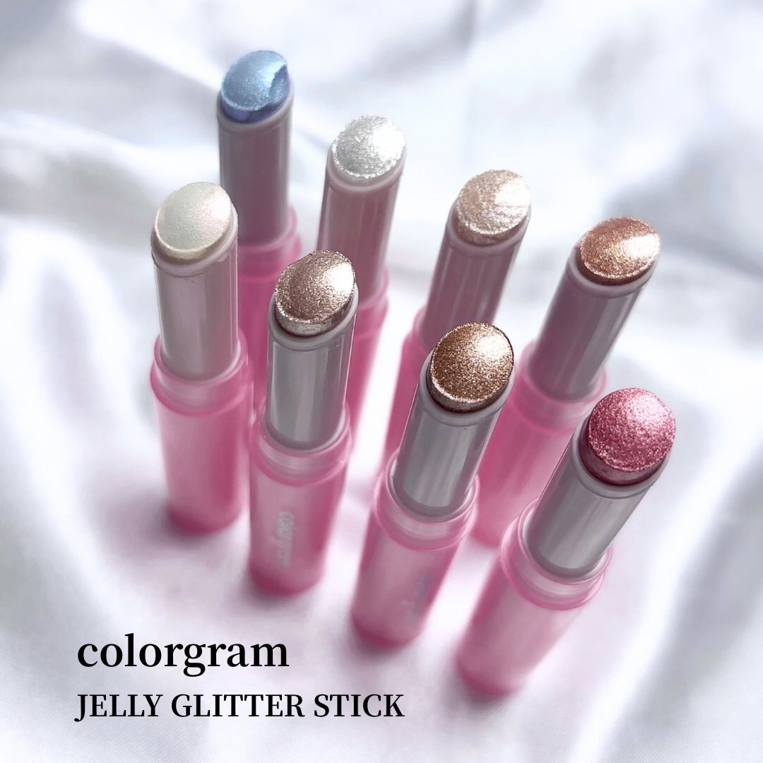 カラーグラム ぷるんジェリービームスティック/Colorgram/グリッターを使ったクチコミ(1枚目)