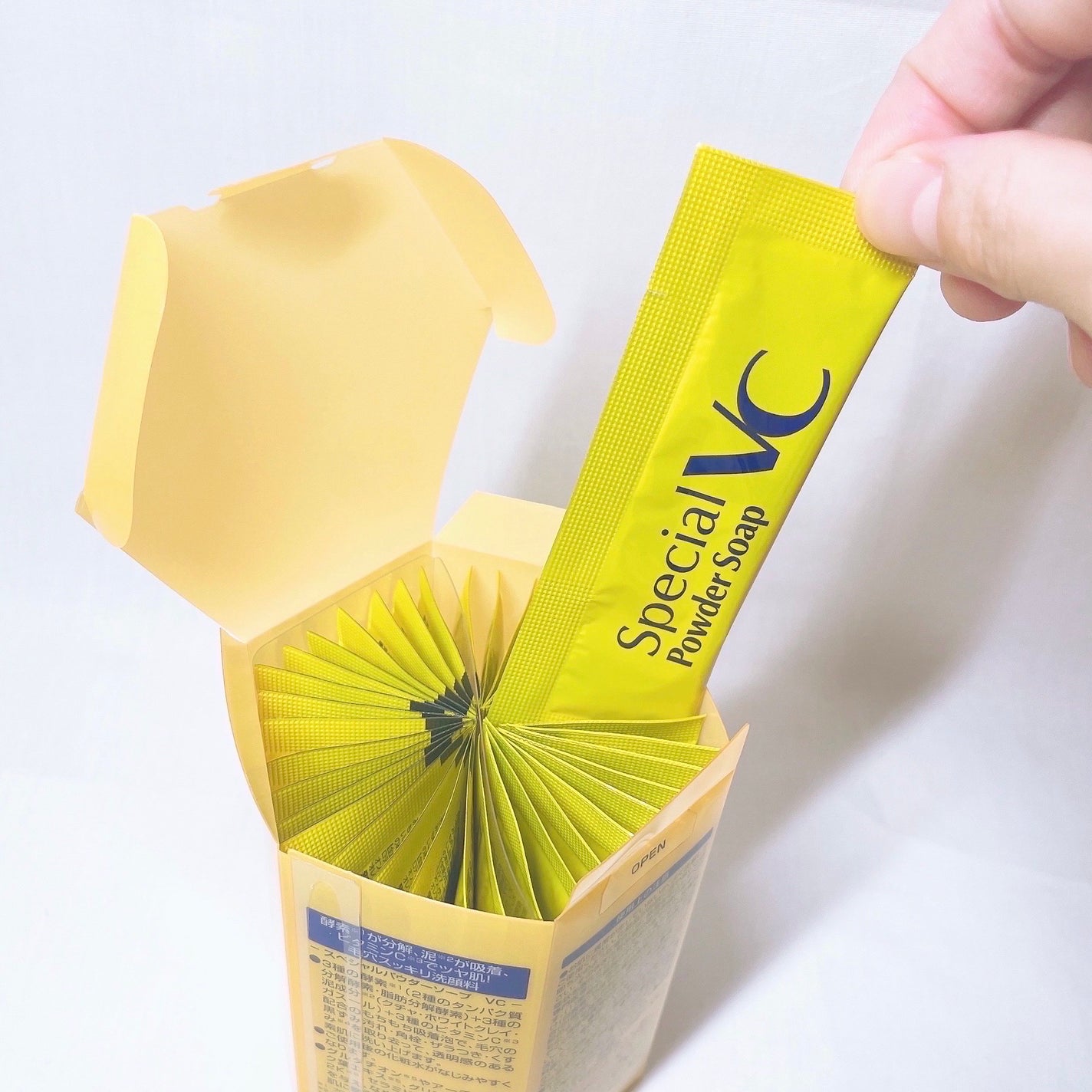 スペシャルパウダーソープVC/Cure/洗顔パウダーを使ったクチコミ(4枚目)