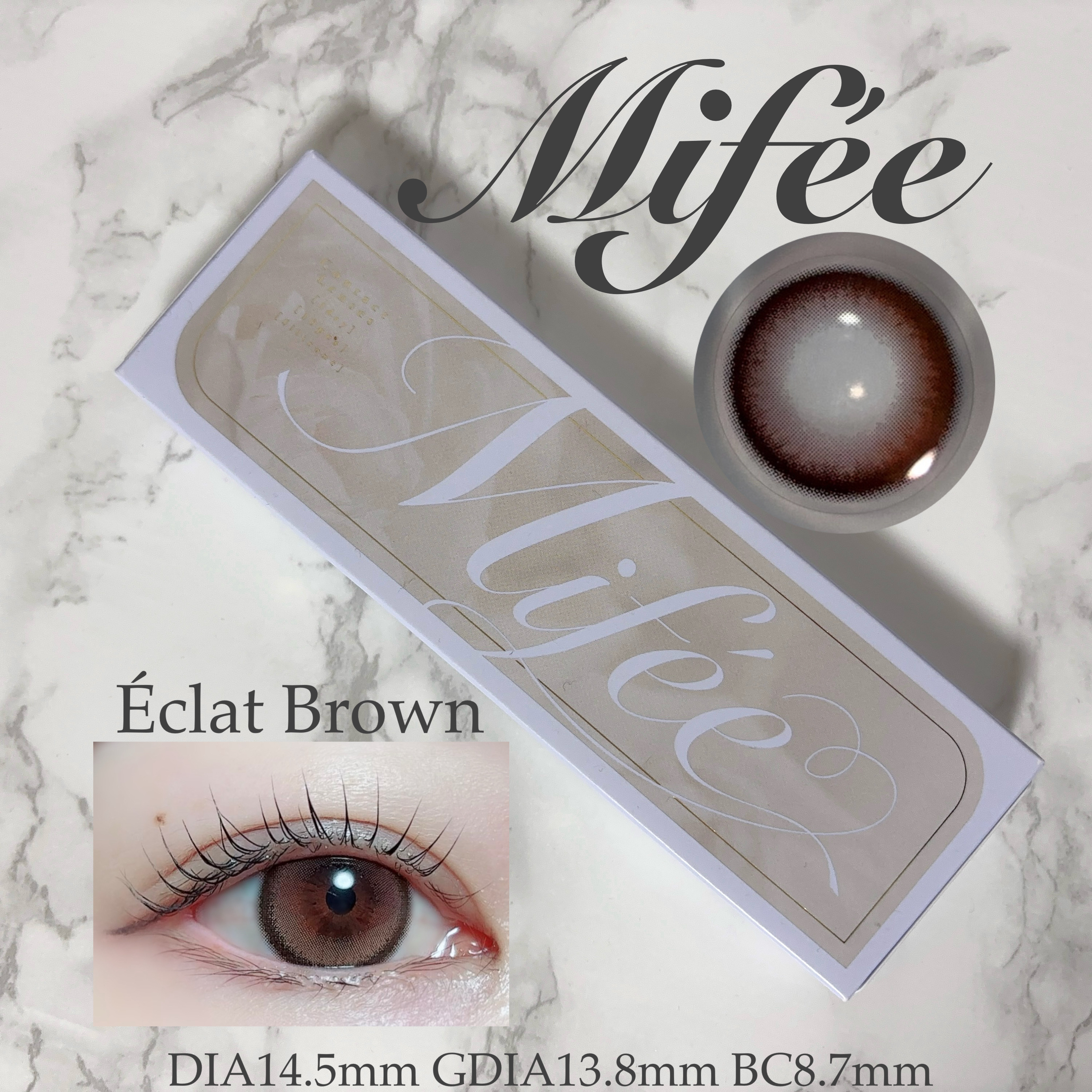 Mifée 1day/Mifée/ワンデー（１DAY）カラコンを使ったクチコミ（1枚目）