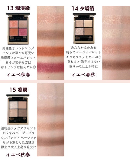 シグニチャー カラー アイズ/SUQQU/アイシャドウパレットを使ったクチコミ(6枚目)