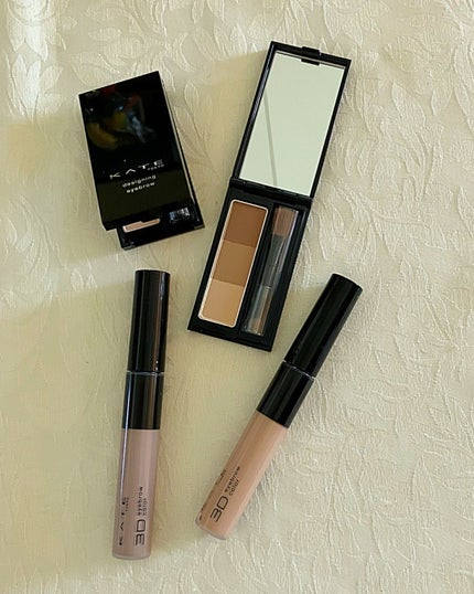 ケイト デザイニングアイブロウ3D/KATE/パウダーアイブロウを使ったクチコミ(1枚目)