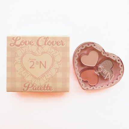 ラブクローバーパレット/2aN/アイシャドウパレットを使ったクチコミ(1枚目)